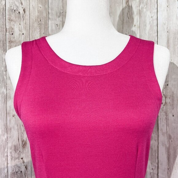 Women's Old Navy Dress | Sleeveless | Small | Fit And Flare | Knee Length | Pink - Picture 6 of 16